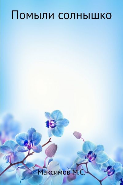 Обложка книги  «Помыли солнышко»