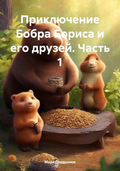 Обложка книги  «Приключение Бобра Бориса и его друзей. Часть 1»