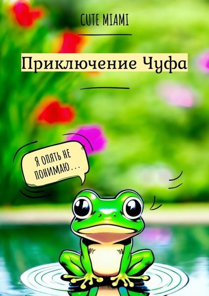 Обложка книги  «Приключение Чуфа. История про лягушонка, который любил сидеть в луже»