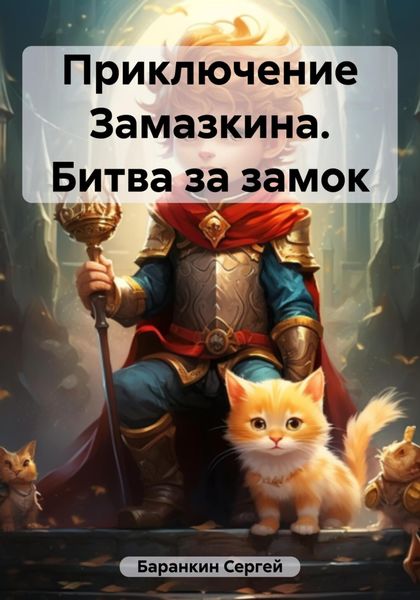 Обложка книги  «Приключение Замазкина. Битва за замок»