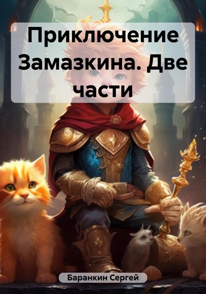 Обложка книги  «Приключение Замазкина. Две части»