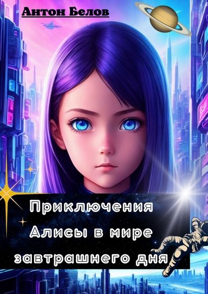 Обложка книги  «Приключения Алисы в мире завтрашнего дня»