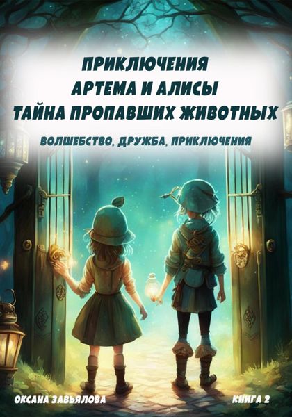 Обложка книги  «Приключения Артема и Алисы. Тайна пропавших животных»