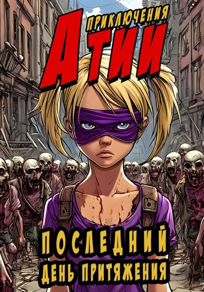 Обложка книги  «Приключения Атии: Последний день притяжения»