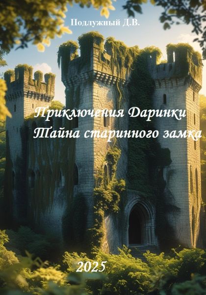 Обложка книги  «Приключения Даринки. Тайна старинного замка»
