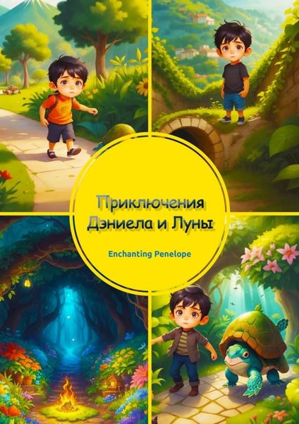Обложка книги  «Приключения Дэниела и Луны»