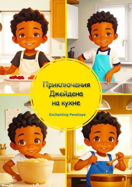 Обложка книги  «Приключения Джейдена на кухне»