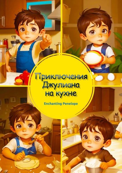 Обложка книги  «Приключения Джулиана на кухне»