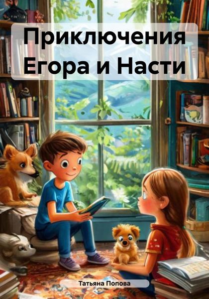 Обложка книги  «Приключения Егора и Насти»