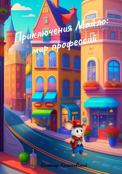 Обложка книги  «Приключения Майло: мир профессий»