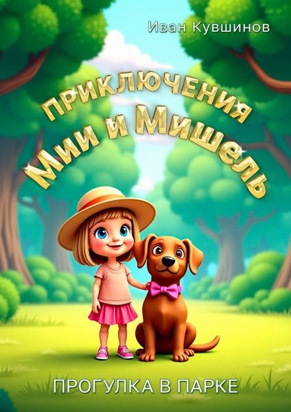 Обложка книги  «Приключения Мии и Мишель. Прогулка в парке»