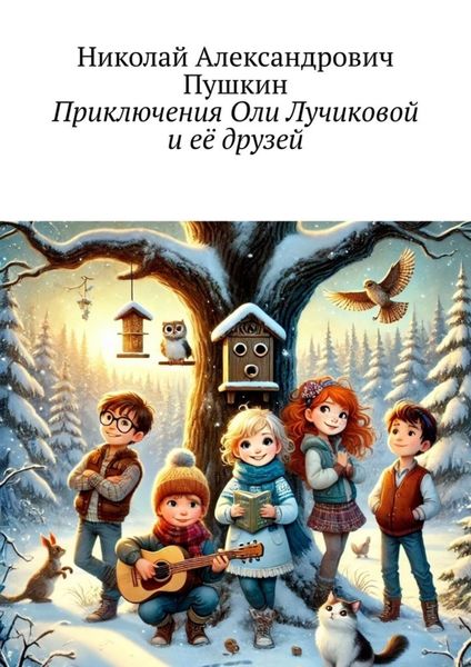 Обложка книги «Приключения Оли Лучиковой и её друзей»