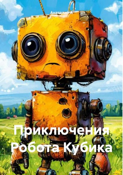 Обложка книги  «Приключения Робота Кубика»