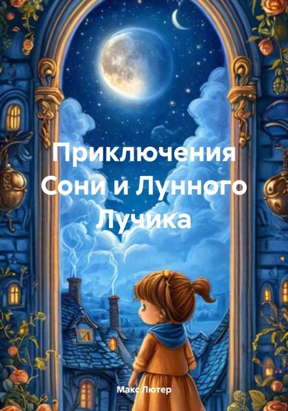 Обложка книги  «Приключения Сони и Лунного Лучика»