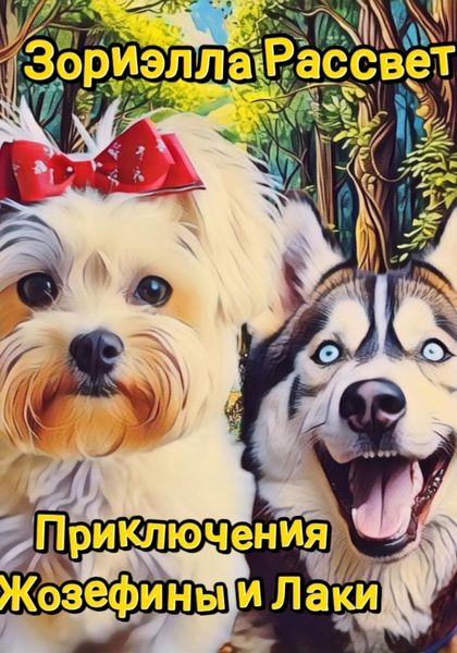 Обложка книги  «Приключения Жозефины и Лаки»