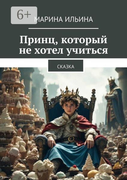 Обложка книги  «Принц, который не хотел учиться. Сказка»