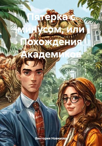 Обложка книги  «Пятерка с минусом, или Похождения Академиков»