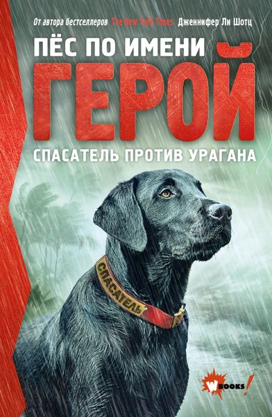 Обложка книги  «Пёс по имени Герой. Спасатель против урагана»