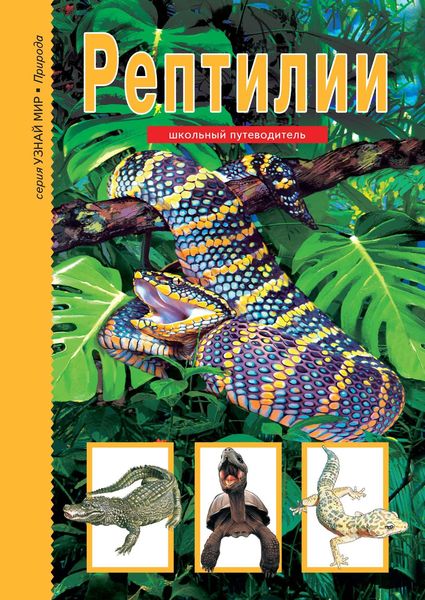 Обложка книги  «Рептилии»