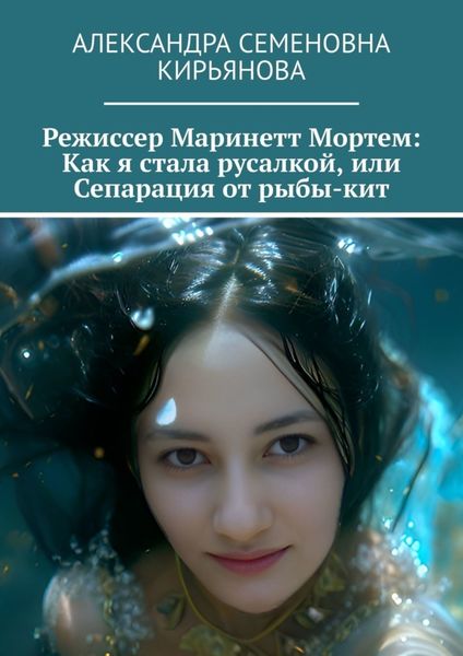 Обложка книги  «Режиссер Маринетт Мортем: Как я стала русалкой, или Сепарация от рыбы-кит»