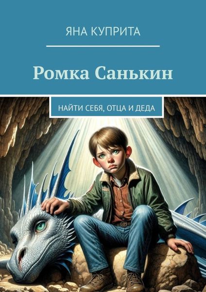 Обложка книги  «Ромка Санькин. Найти себя, отца и деда»