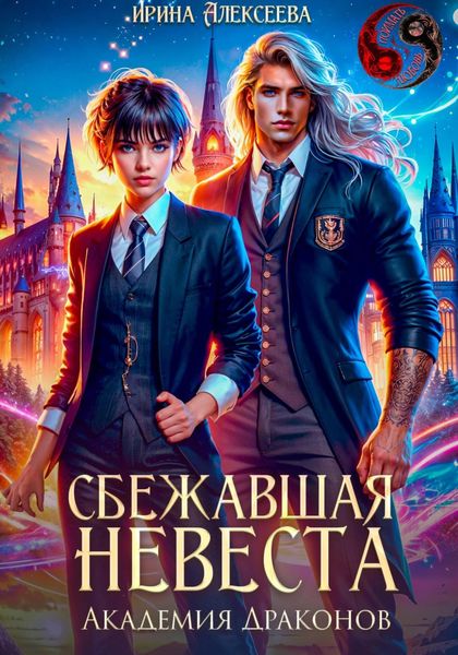 Обложка книги  «Сбежавшая невеста. Академия Драконов»