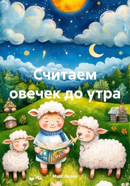Обложка книги  «Считаем овечек до утра»