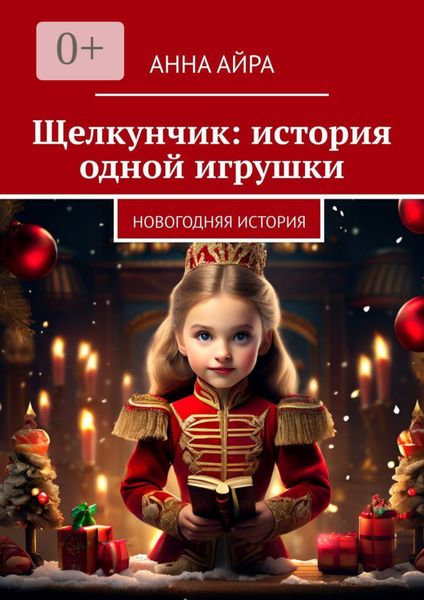 Обложка книги  «Щелкунчик: история одной игрушки. Новогодняя история»