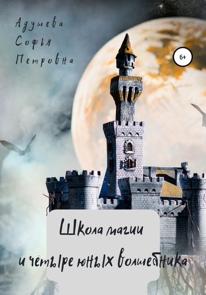 Обложка книги  «Школа магии и четыре юных волшебника»