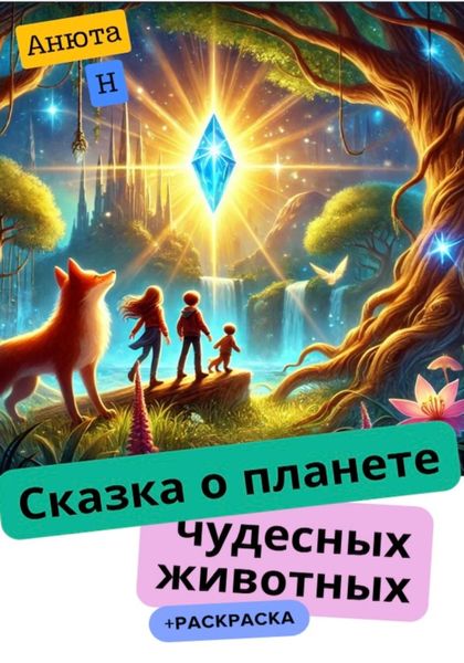 Обложка книги  «Сказка о планете чудесных животных»