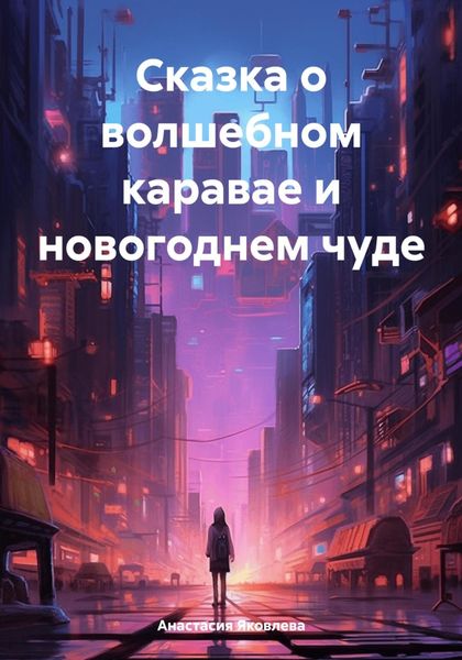 Обложка книги  «Сказка о волшебном каравае и новогоднем чуде»