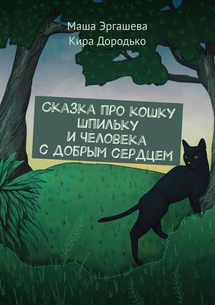 Обложка книги  «Сказка про кошку Шпильку и Человека с добрым сердцем»