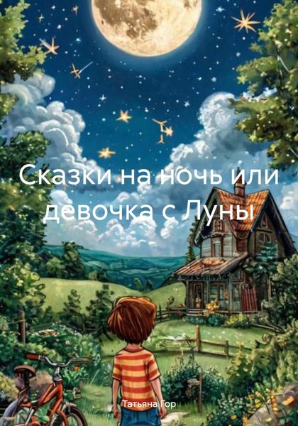 Обложка книги  «Сказки на ночь или девочка с Луны»