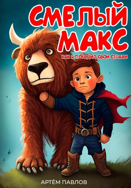 Обложка книги  «Смелый Макс: Как я победил свои страхи»