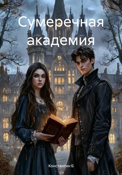 Обложка книги  «Сумеречная академия»
