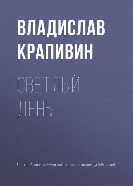 Обложка книги  «Светлый день»