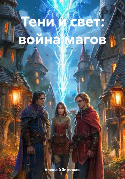 Обложка книги  «Тени и свет: война магов»