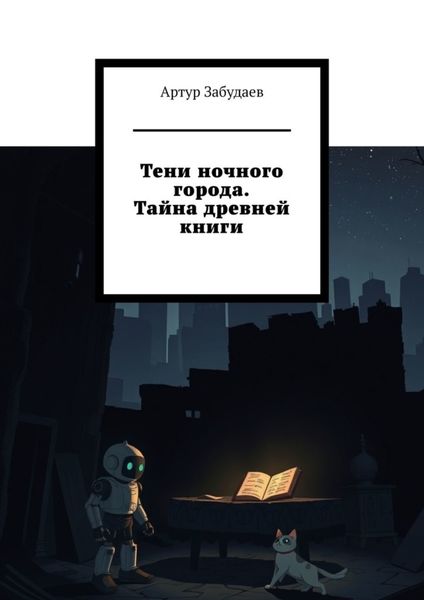 Обложка книги  «Тени ночного города. Тайна древней книги»