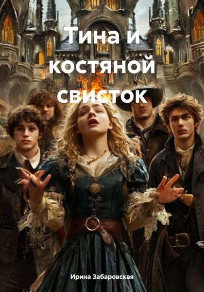 Обложка книги  «Тина и костяной свисток»