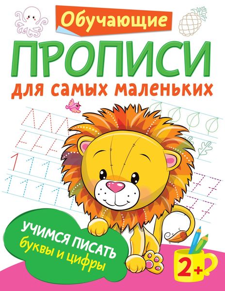 Обложка книги  «Учимся писать буквы и цифры»