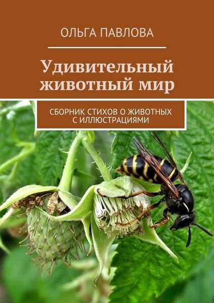 Обложка книги  «Удивительный животный мир. Сборник стихов о животных с иллюстрациями»