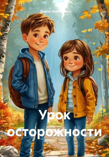 Обложка книги  «Урок осторожности»