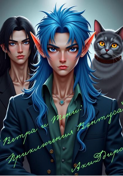 Обложка книги  ««Ветра и Тени: Приключения Вэнтуса»»