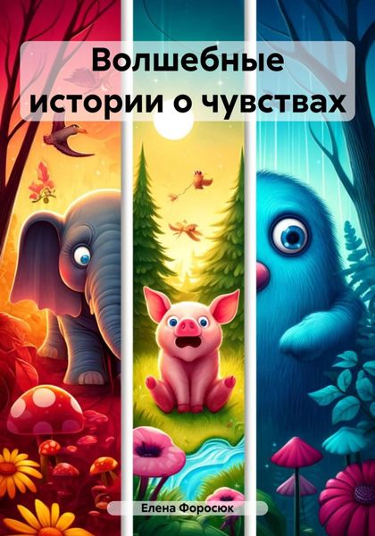 Обложка книги  «Волшебные истории о чувствах»