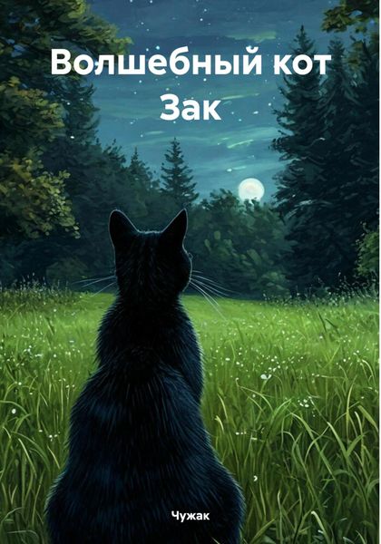 Обложка книги «Волшебный кот Зак»