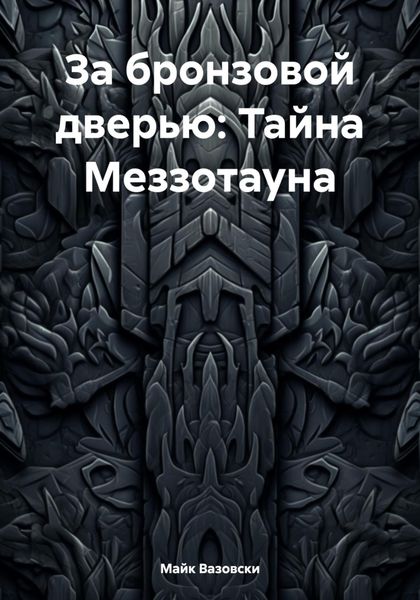 Обложка книги  «За бронзовой дверью: Тайна Меззотауна»