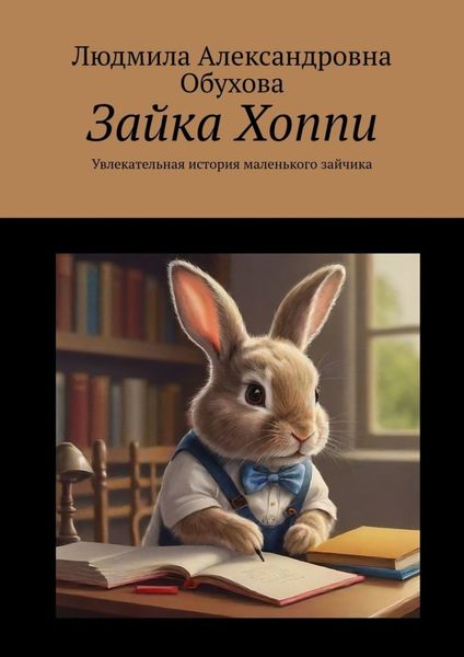 Обложка книги  «Зайка Хоппи»