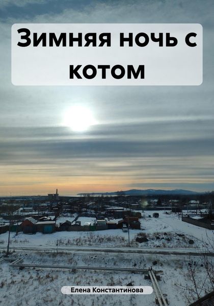 Обложка книги  «Зимняя ночь с котом»