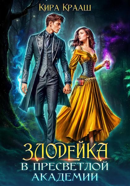 Обложка книги  «Злодейка в Пресветлой академии»