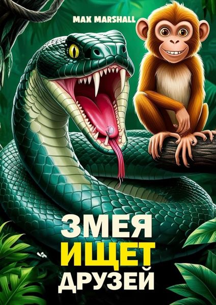 Обложка книги  «Змея ищет друзей»